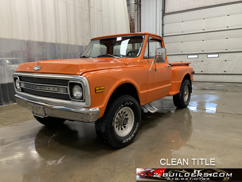 1969 Chevrolet C-10 4X4 CLEAN TITLE